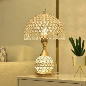 Crystal Table Lamps (Type: Bedside)