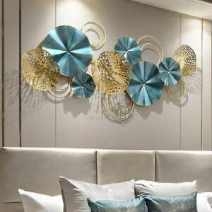 Decorative Metal Wall Art (Type: Abstract)