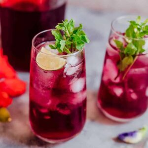 Hibiscus Iced Tea